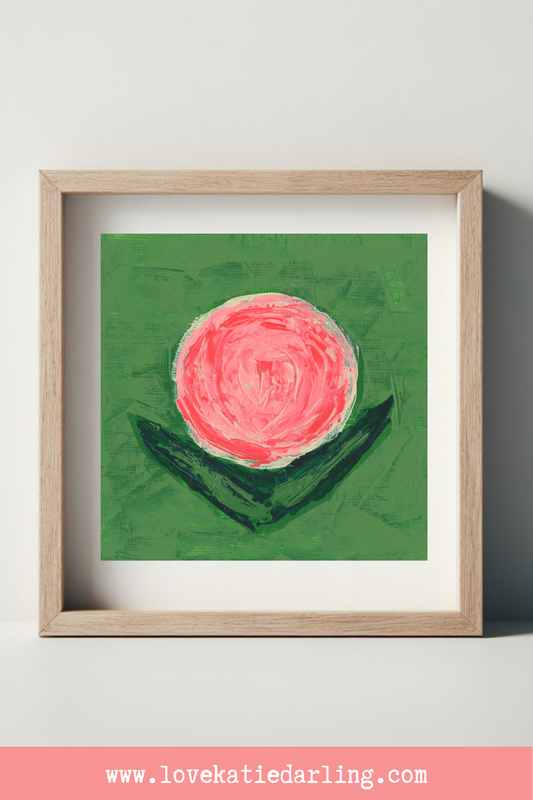 Little Pink Bloom by Love Katie Darling