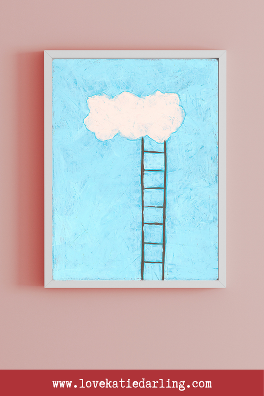 Ladder to the Clouds by Love Katie Darling