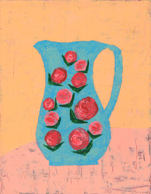 Flower Pitcher by Love Katie Darling
