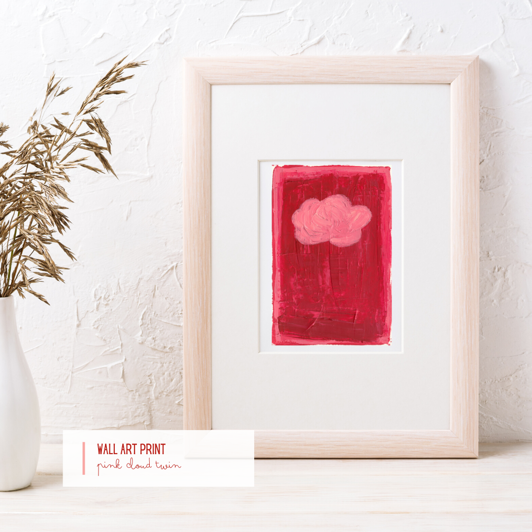 Pink Cloud Twin by Love Katie Darling