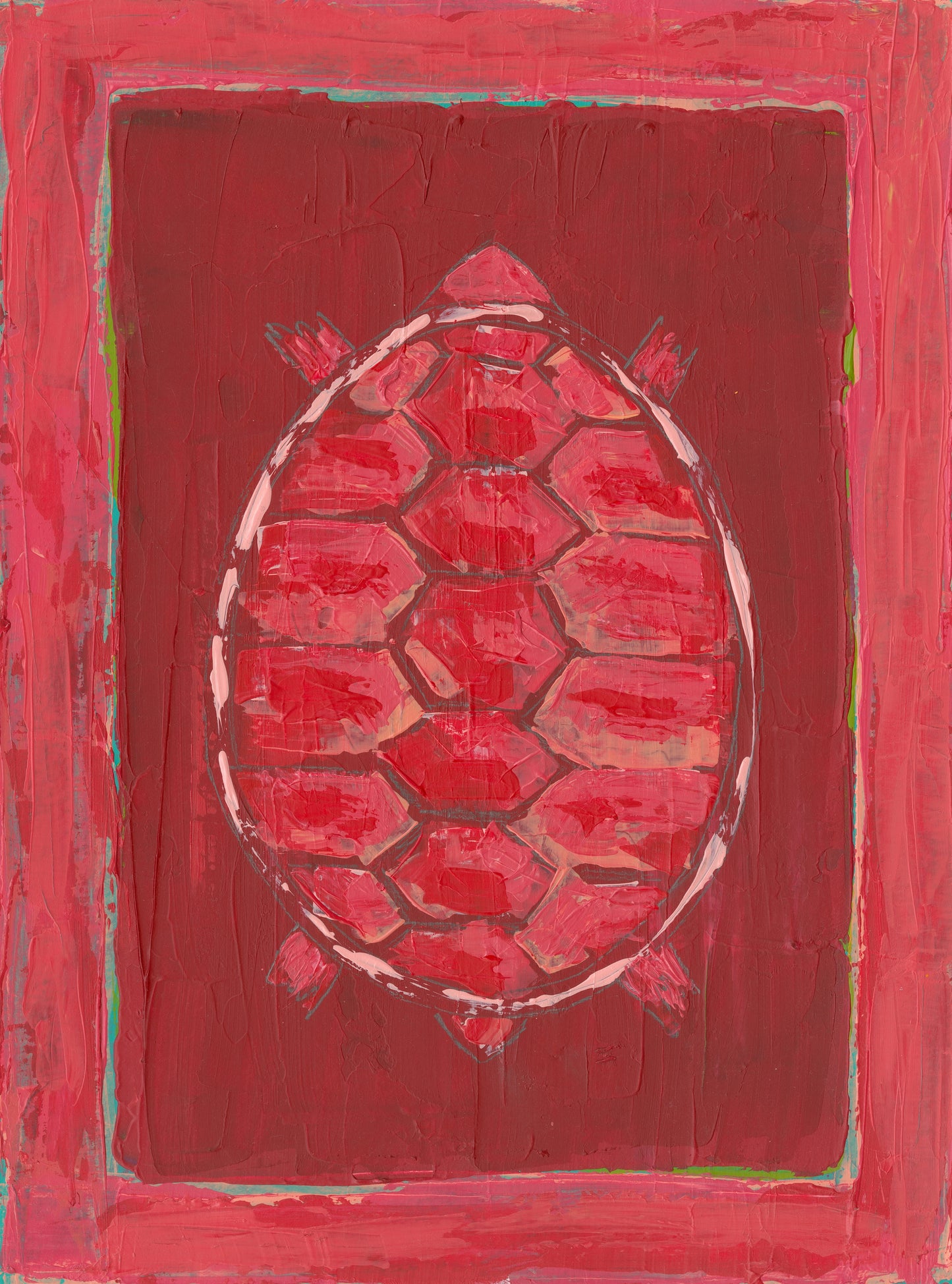 Red Turtle by Love Katie Darling