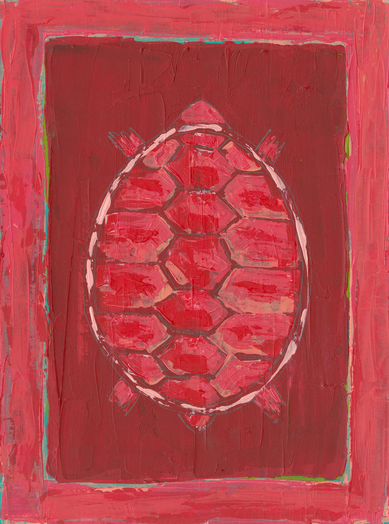 Red Turtle by Love Katie Darling